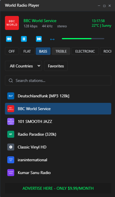 World Radio Chrome Extension - Stream 10000+ Radio Stations Worldwide - MomentumLab AI